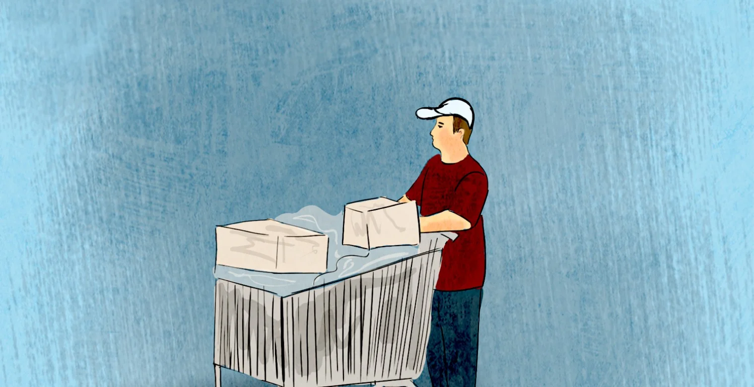 عامل في محل تجاري: دخل لا يوازي المشقة