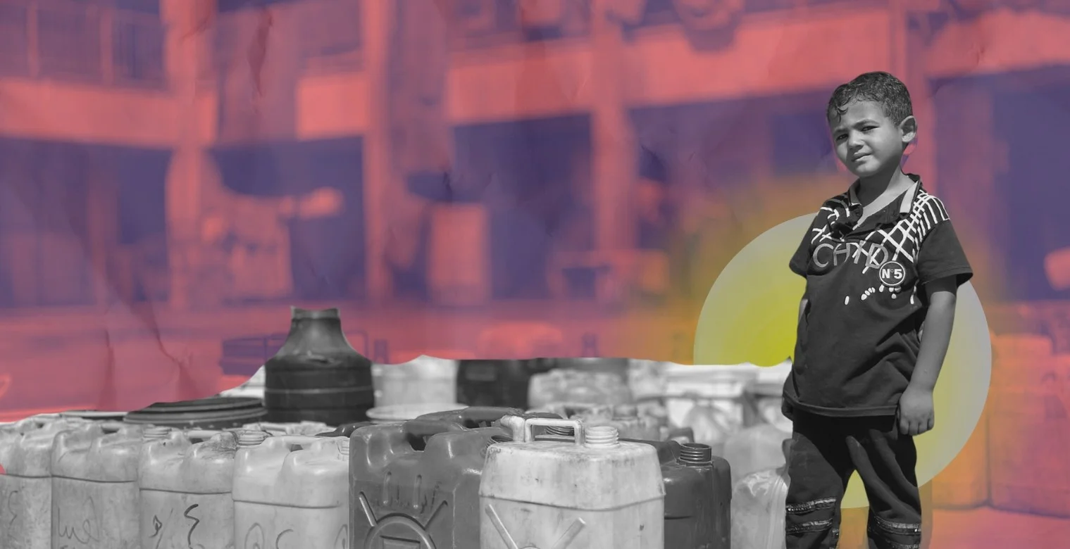 انقطاع المياه: طابور ممتد نحو كوب ماء 