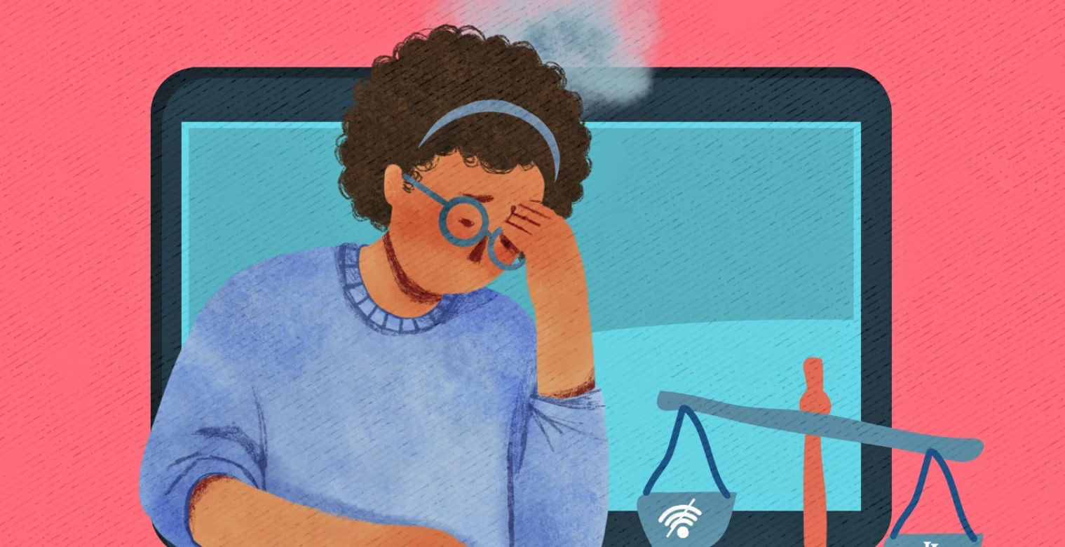 القانـون الفلسطيني لا يحمي العاملات عن بُعد عبر الإنترنت