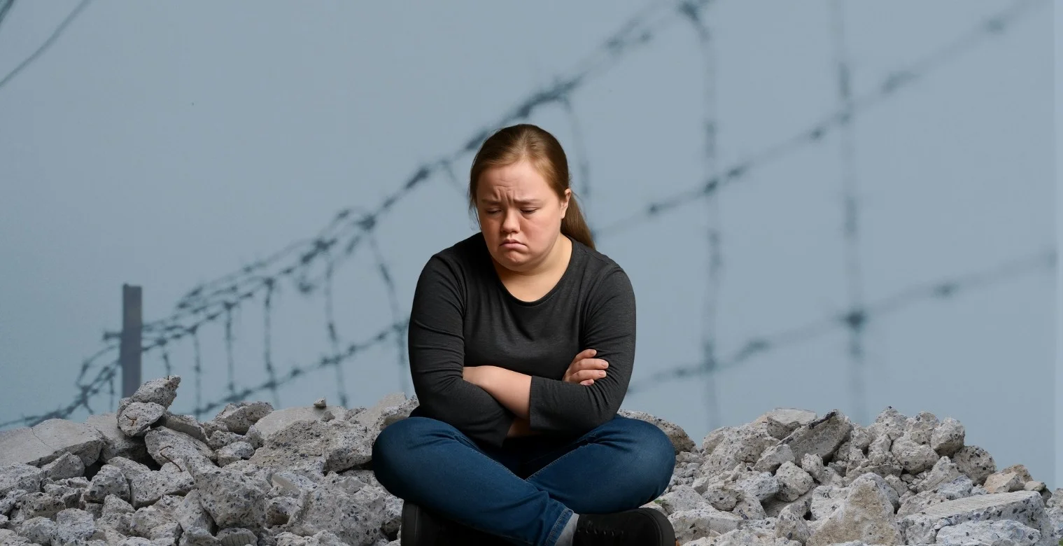 من يحمي أطفال متلازمة داون في زمن الحرب؟