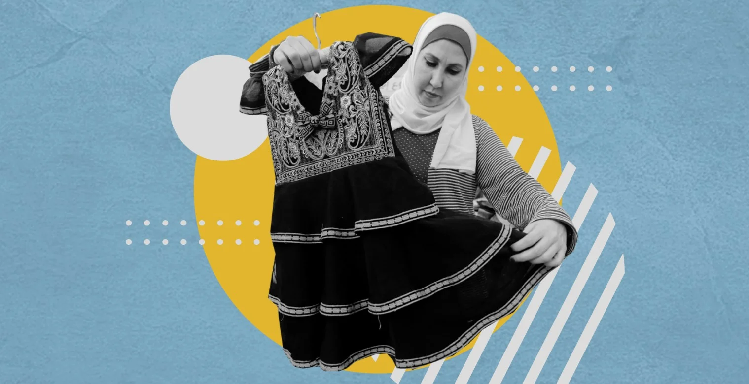 ريادية تدير مشروع منتجات من مخلّفات القماش