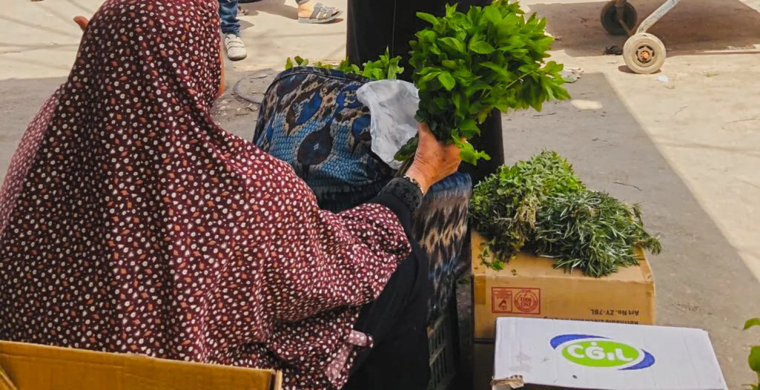 بائعة النعناع: يا فقر من يشتريك ؟ 