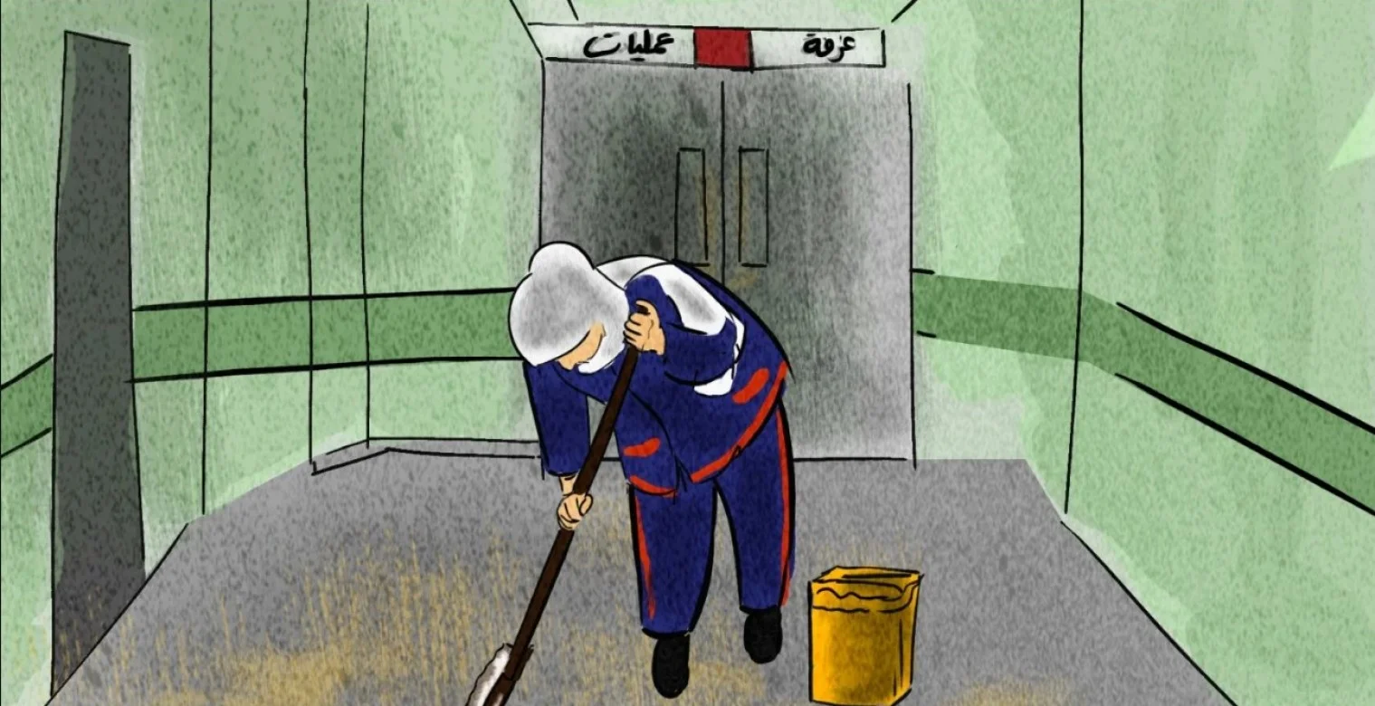 غزة: ضياع حقوق عمال النظافة بالمشافي