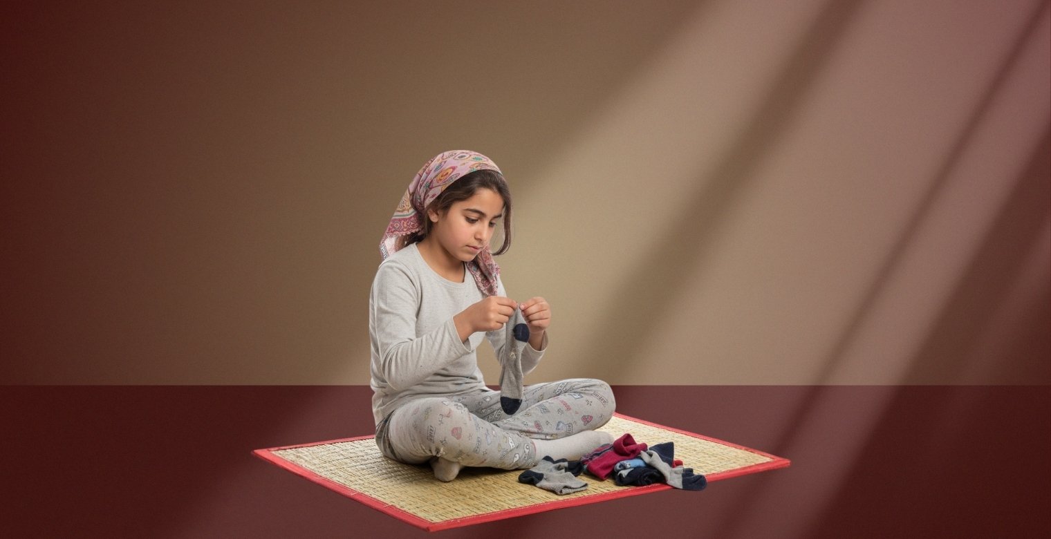  اختفاء الجوارب يكشف عمق المأساة الشتوية لأطفال غزة