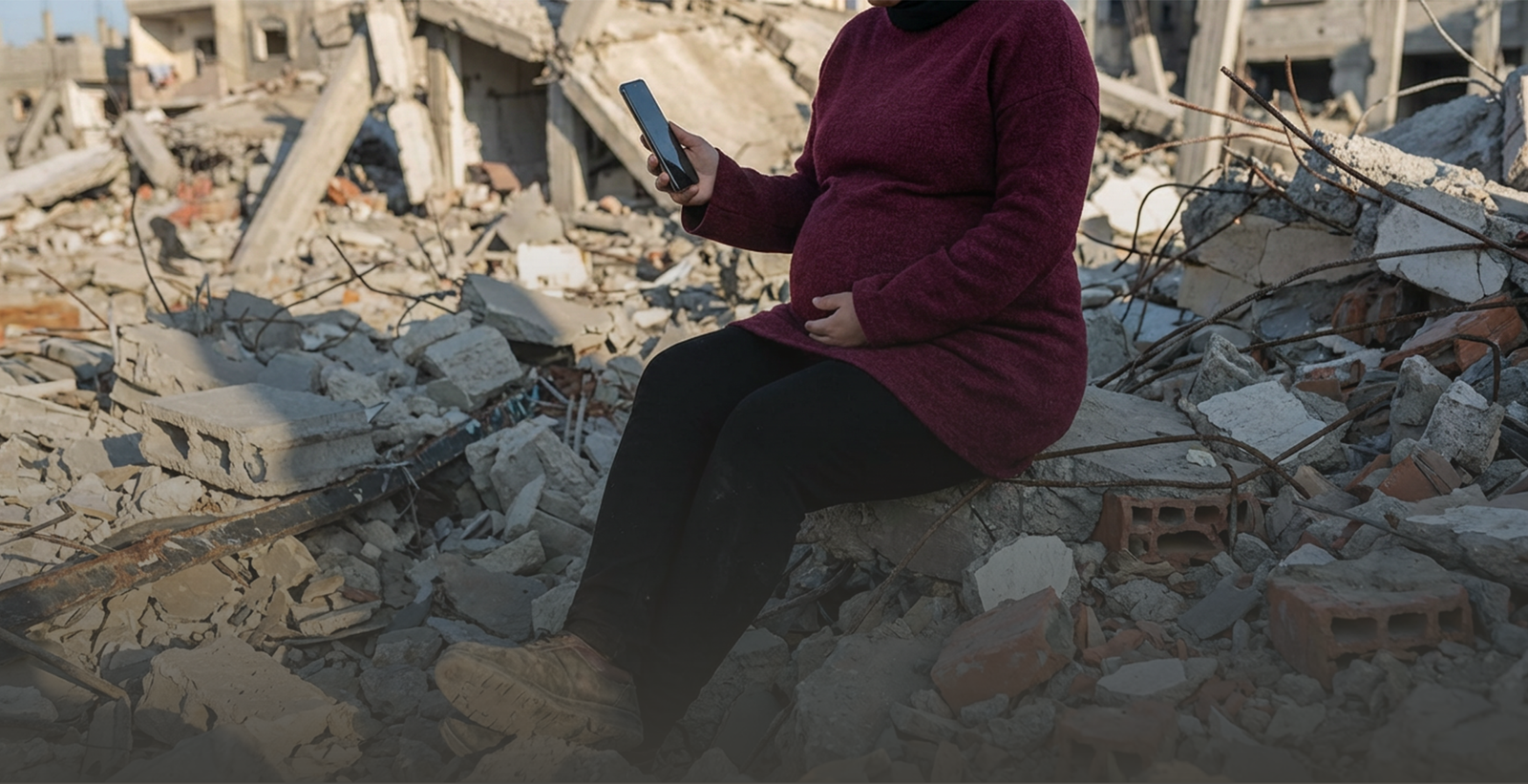 عن الحمل في زمن الحداد والولادة بين الأنقاض 