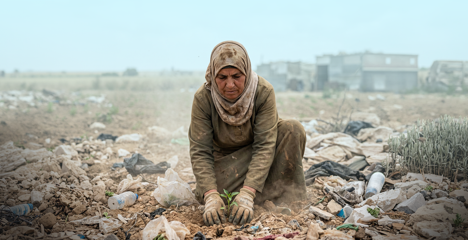 الميكروبلاستيك: تلوث يهدد زراعة غزة والأمن الغذائي
