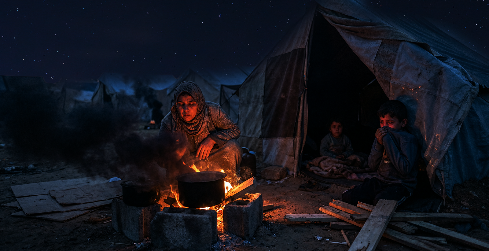 موعد السحور: ساعة اختناق لابد منها في غزة