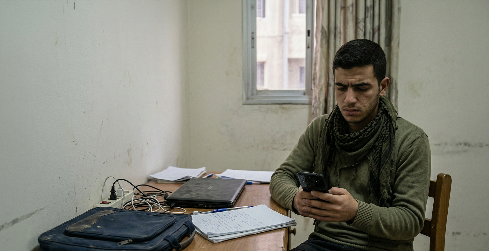 غياب الحواسيب والهواتف يحاصر فرص التعليم والعمل