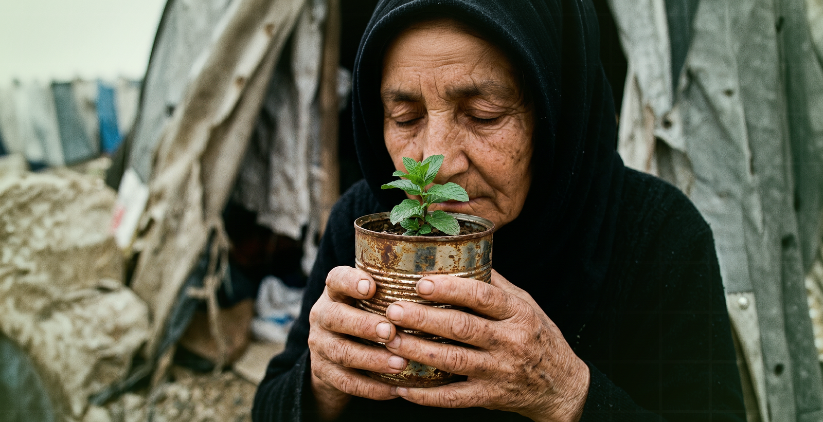 كيف ينبت التعافي في علب المساعدات؟